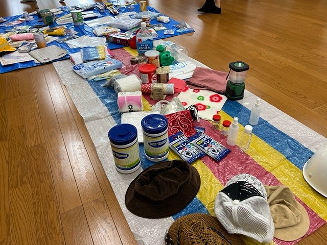 新津町子ども会でぼうさいぴっぴ