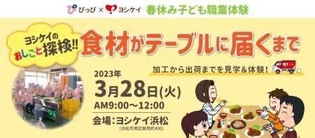 ヨシケイのおしごと探検！！食材がテーブルに届くまで